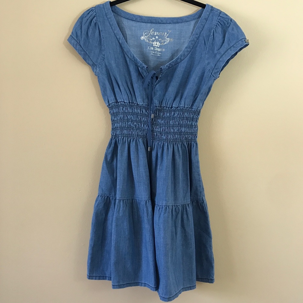 Seven7 Denim Dress - Small